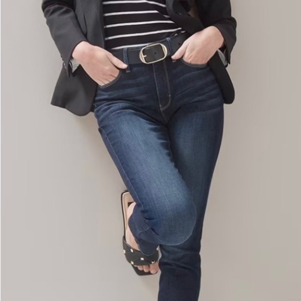 High Rise Slim Sculpt Jeans